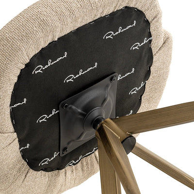 Draaistoel Zendaya biscotti brandvertragend by Richmond Interiors