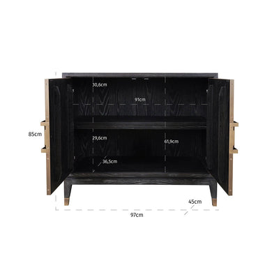 Dressoir Bloomville 2-deuren (Bruin) by Richmond Interiors