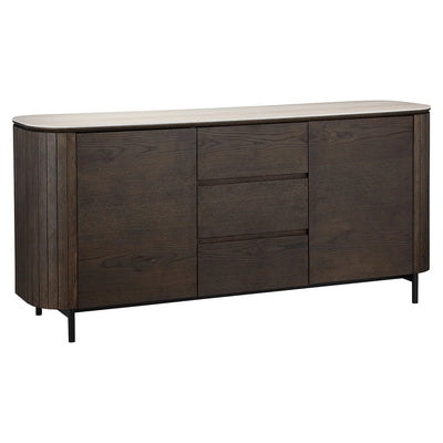 Dressoir Ritz 2-deurs 3-laden (Bruin) by Richmond Interiors