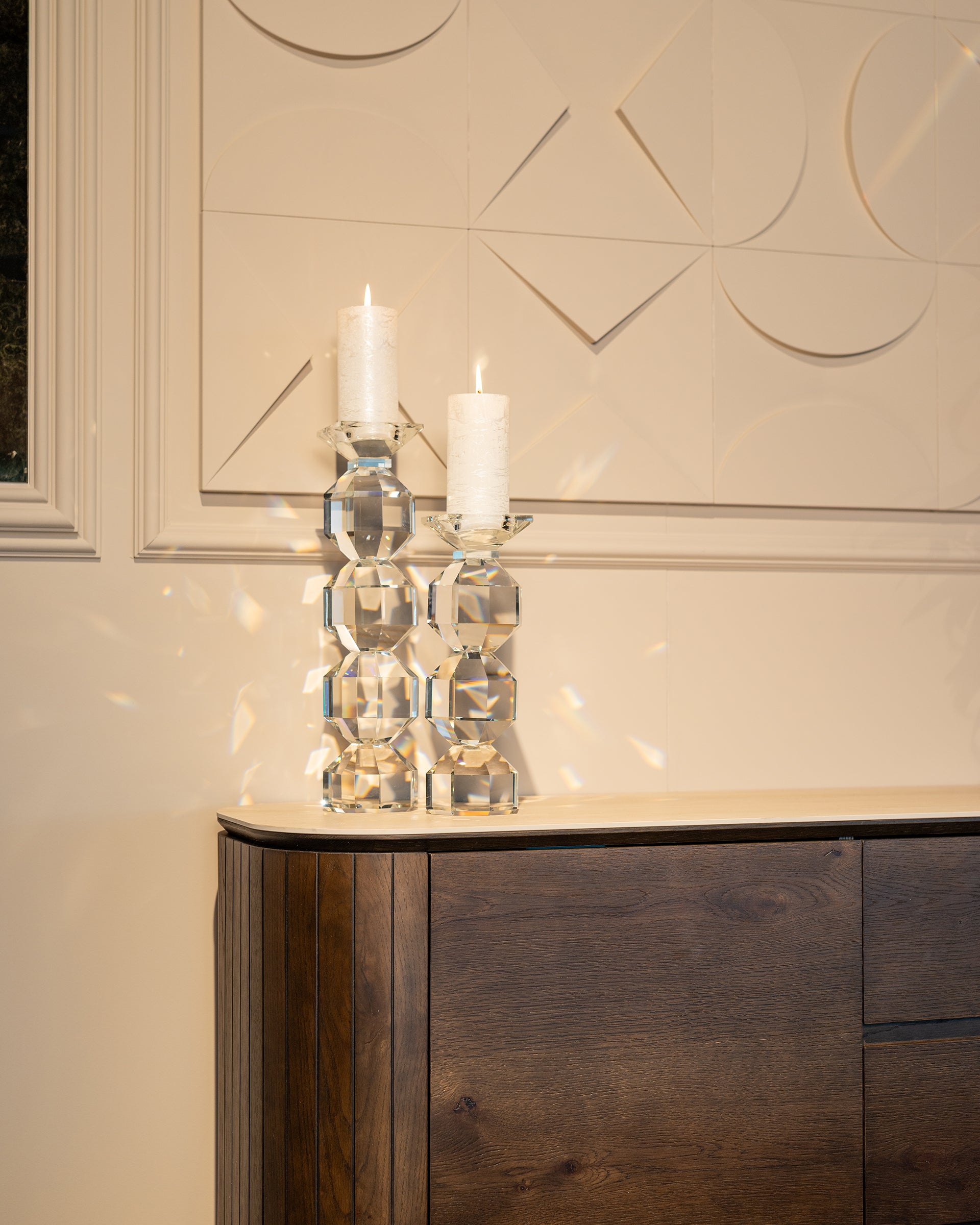 Dressoir Ritz 2-deurs 3-laden (Bruin) - depauwwonen