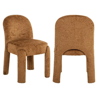 Eetkamerstoel Brandi cognac fusion (set van 2) by Richmond Interiors