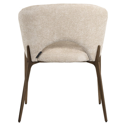 Eetkamerstoel Kenzi cream unicorn - depauwwonen