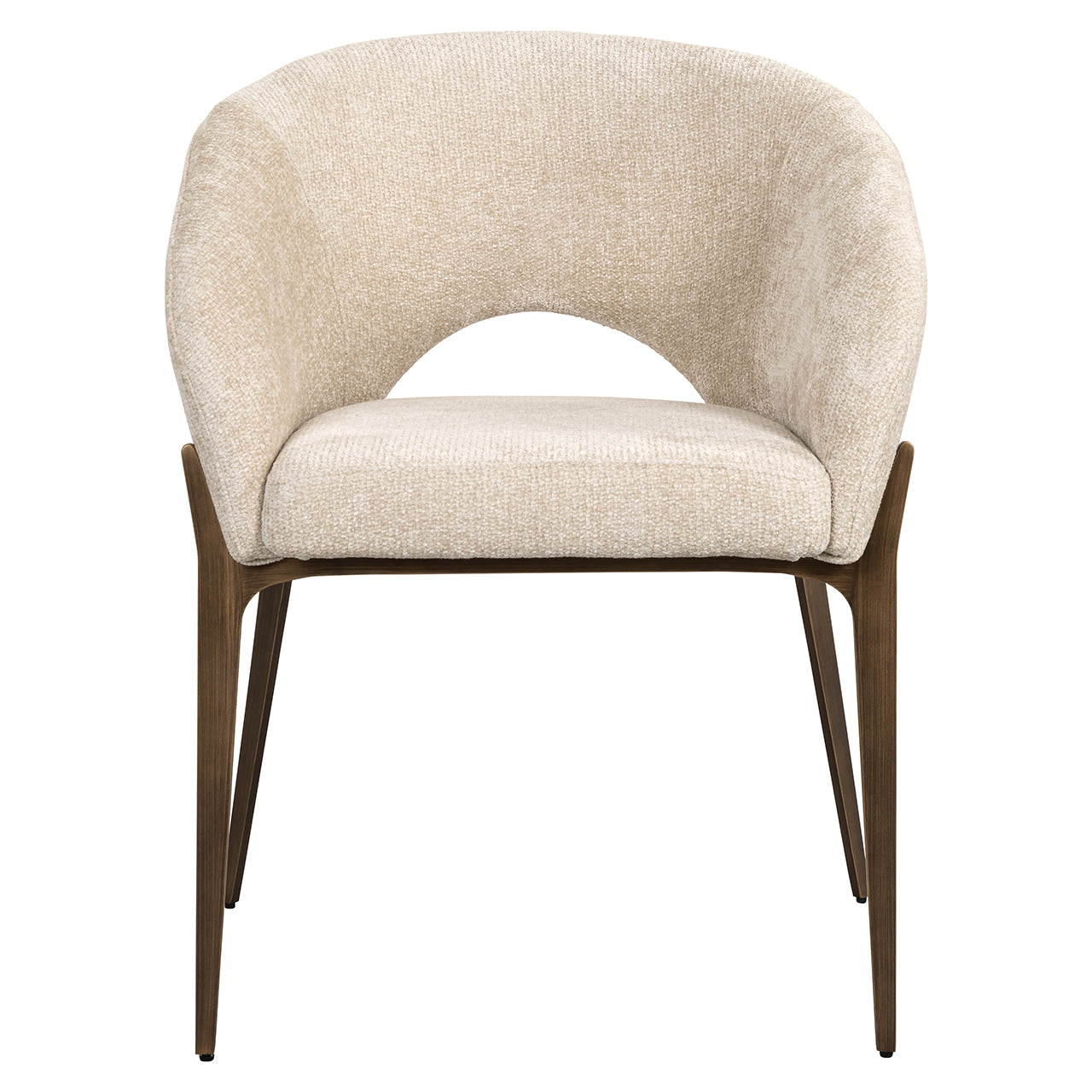 Eetkamerstoel Kenzi cream unicorn - depauwwonen