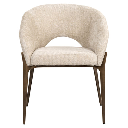 Eetkamerstoel Kenzi cream unicorn - depauwwonen