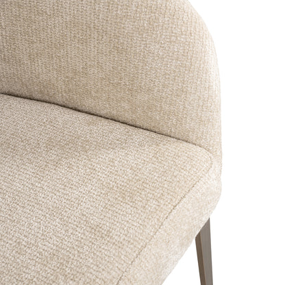 Eetkamerstoel Kenzi cream unicorn - depauwwonen