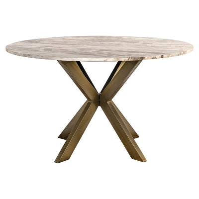 Eettafel Bottega 140Ø (Wit) by Richmond Interiors