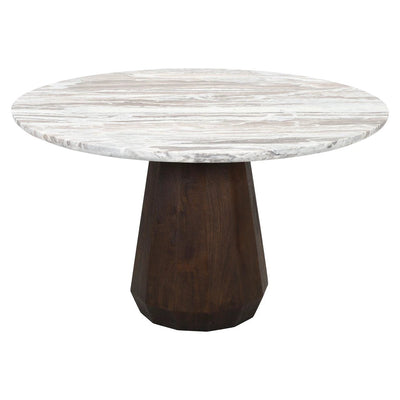 Eettafel Oberoy 130Ø (Bruin) by Richmond Interiors
