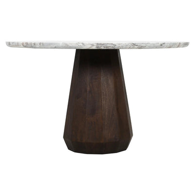 Eettafel Oberoy 130Ø (Bruin) by Richmond Interiors