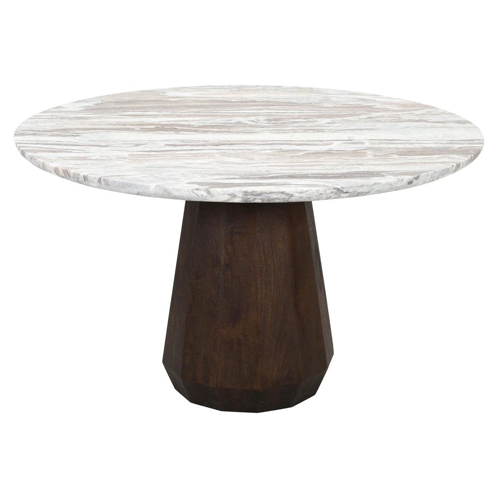 Eettafel Oberoy 130Ø (Bruin) by Richmond Interiors