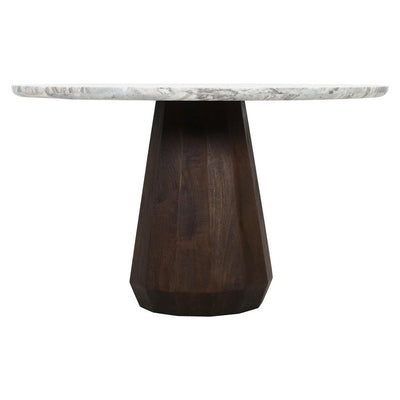 Eettafel Oberoy 130Ø (Bruin) by Richmond Interiors