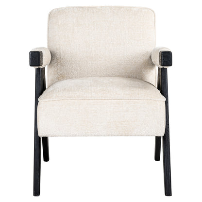 Fauteuil Cooper white chenille - depauwwonen