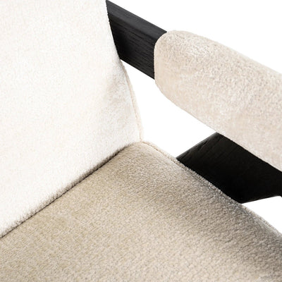 Fauteuil Cooper white chenille by Richmond Interiors