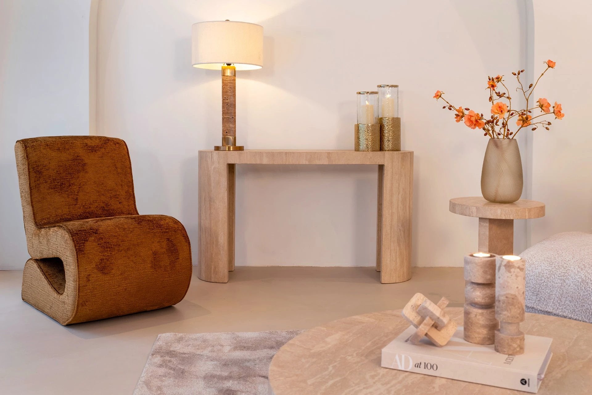 Fauteuil Frankie Cognac Fusion by Richmond Interiors