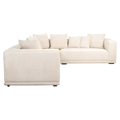 Hoekbank Lusso beige chenille by Richmond Interiors