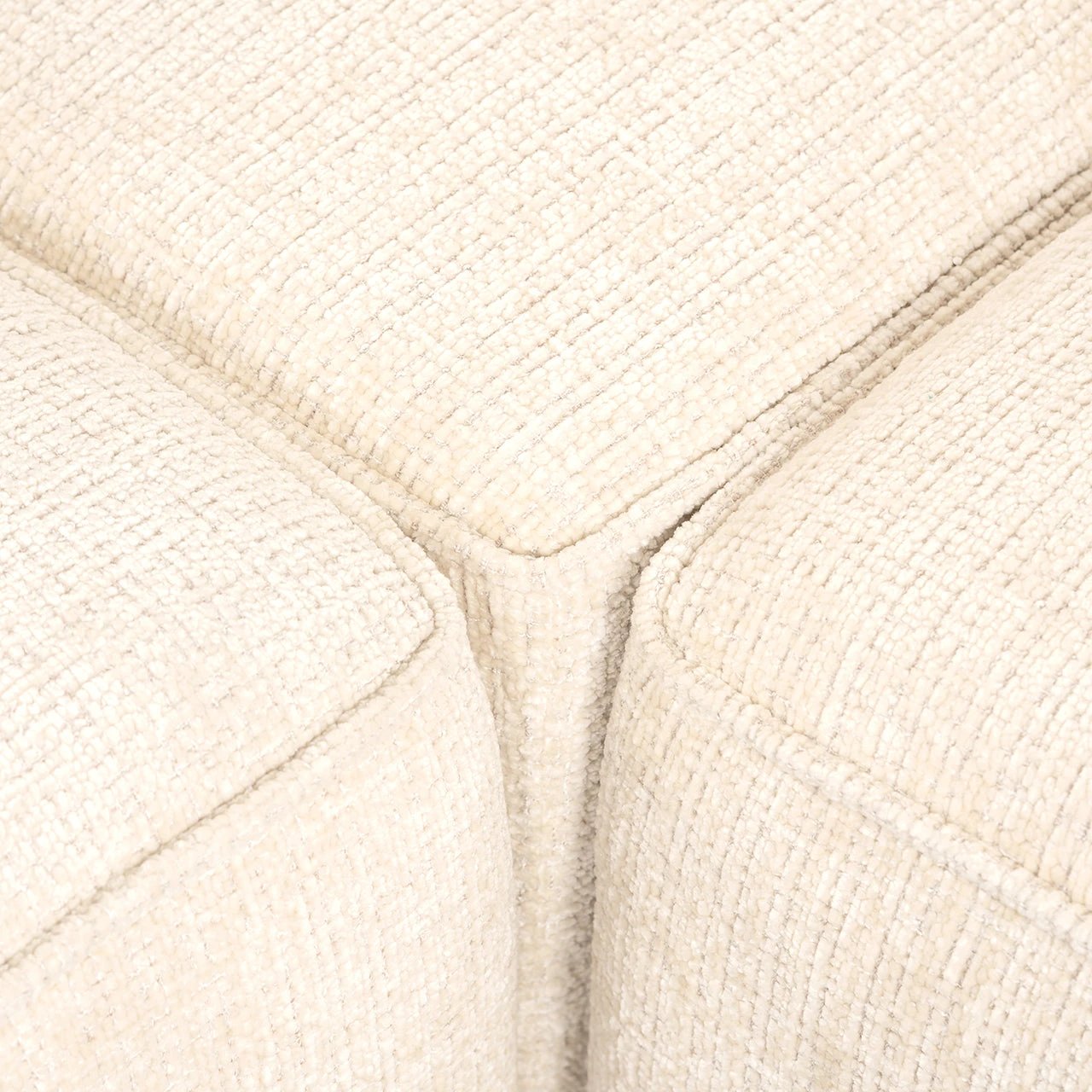 Hoekbank Lusso beige chenille by Richmond Interiors