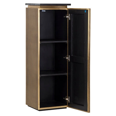 Kolom Ironville 1-deur (Black/gold) by Richmond Interiors