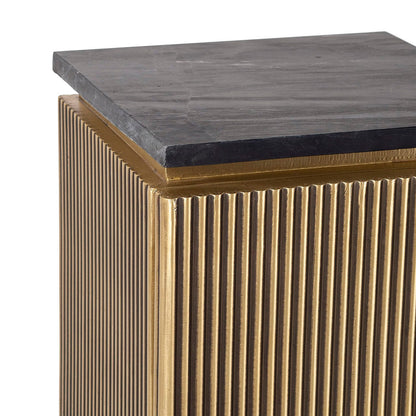 Kolom Ironville 1-deur (Black/gold) - depauwwonen