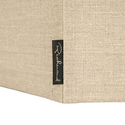 Lampenkap Sally sand linnen,  medium zeshoekig - depauwwonen