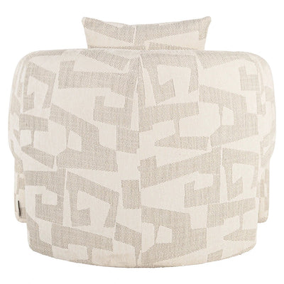 Lounge fauteuil Tuscany beige graffic by Richmond Interiors