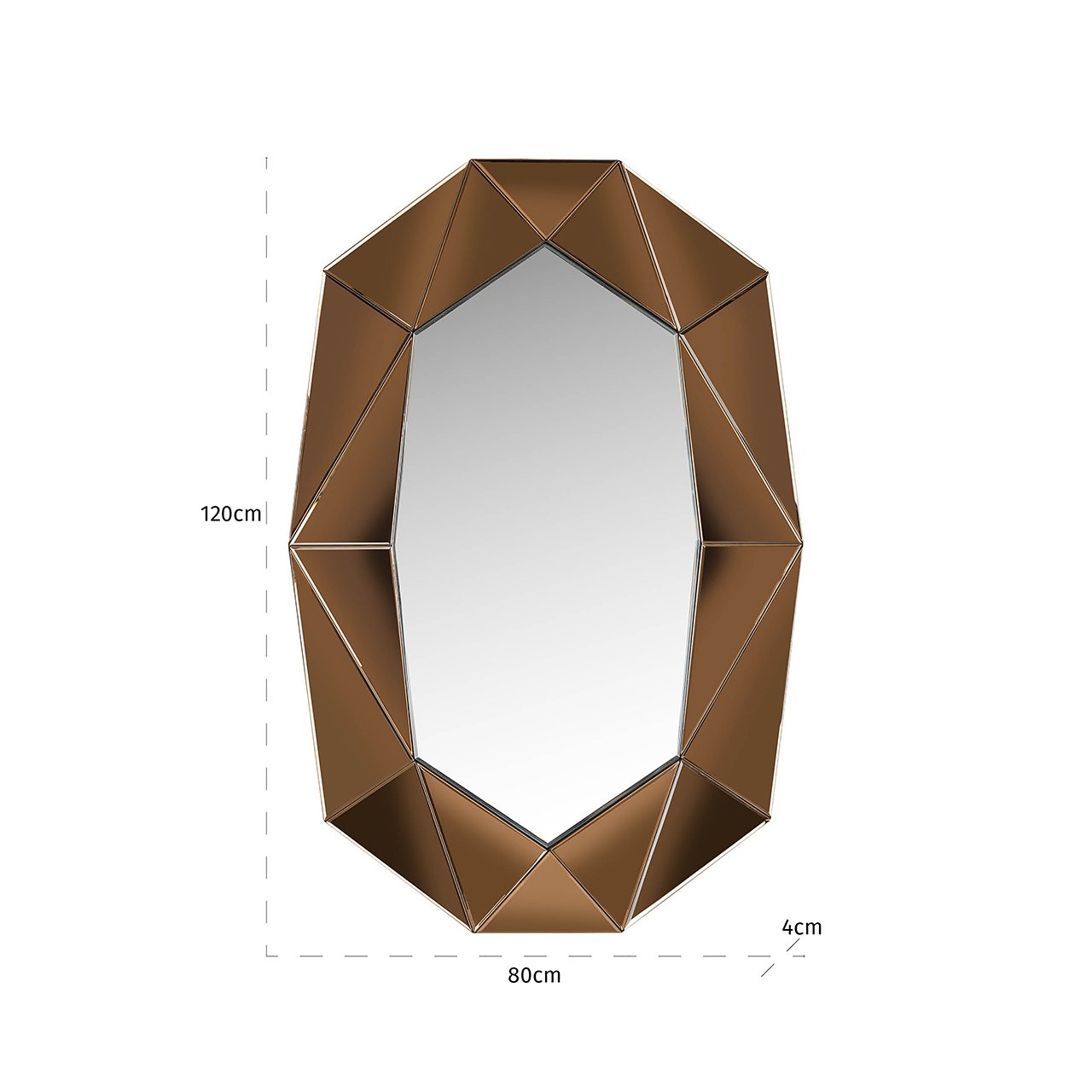 Mirror Jaloe Goud - depauwwonen