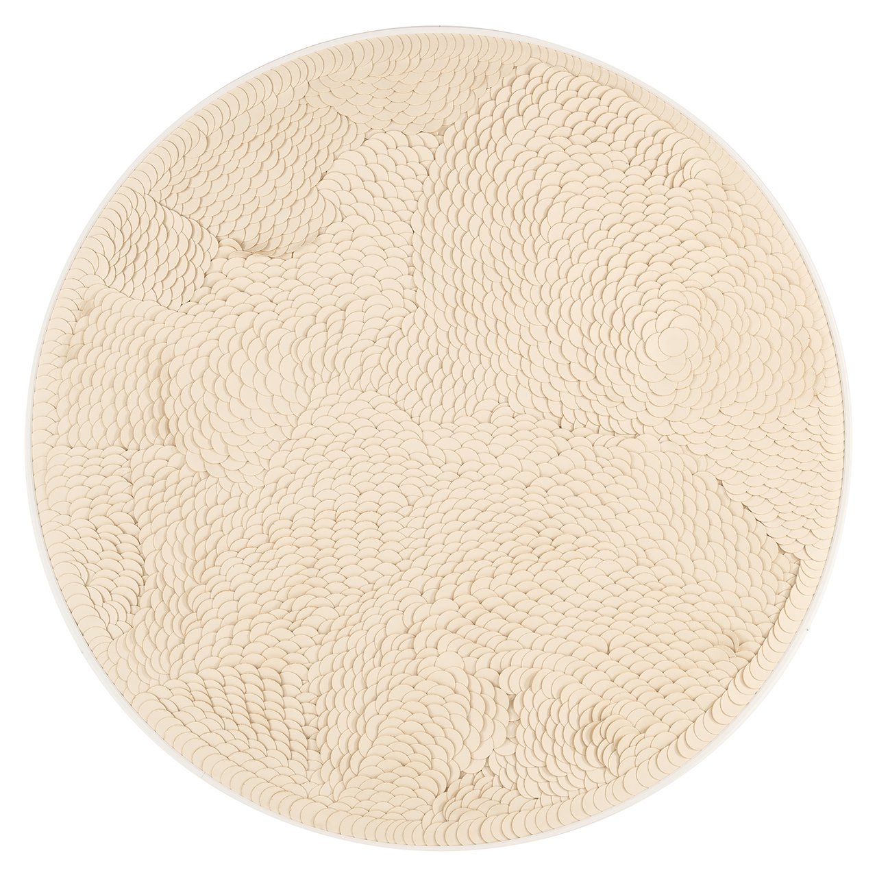 Muurkunst Flow (Wit) - depauwwonen