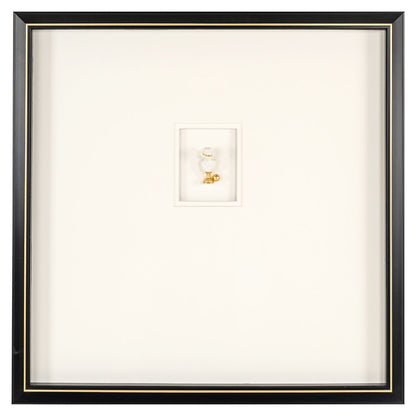 Muurkunst Hanna (Zwart/wit) - depauwwonen