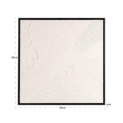 Muurkunst Janey (Zwart/wit) by Richmond Interiors