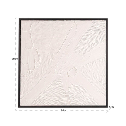 Muurkunst Janey (Zwart/wit) - depauwwonen