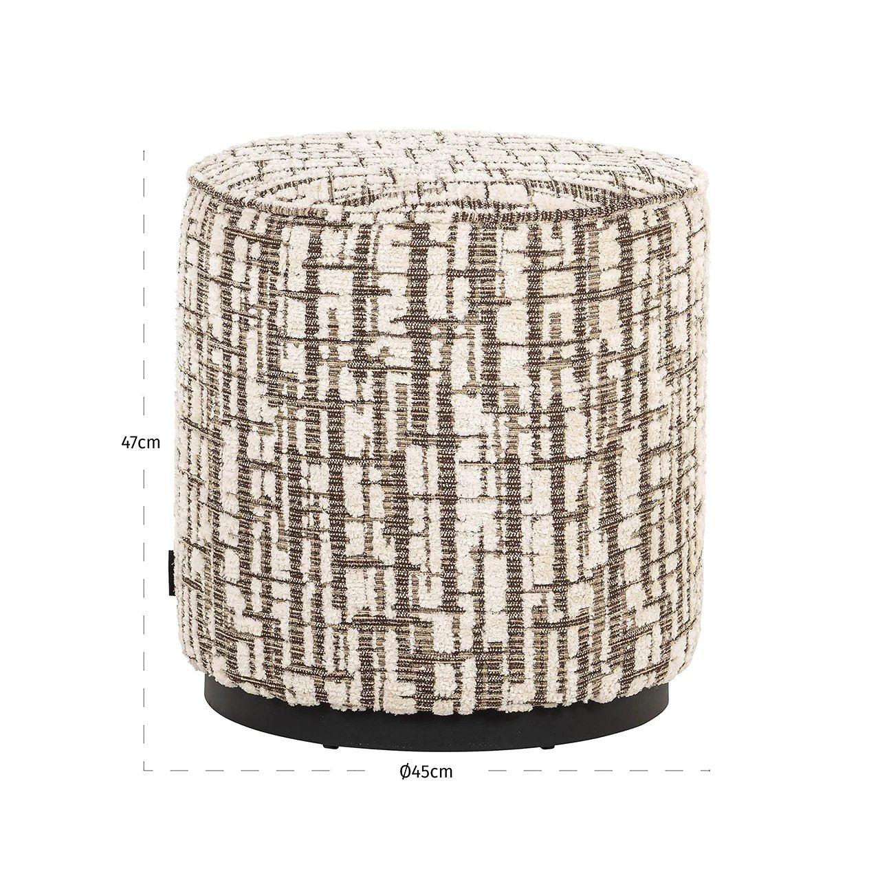 Poef Lexie 45Ø room dalia by Richmond Interiors