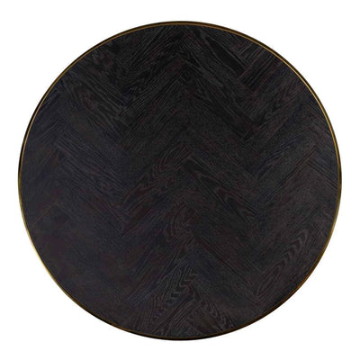 Salontafel Blackbone gouden set van 2 (Zwart rustiek) by Richmond Interiors