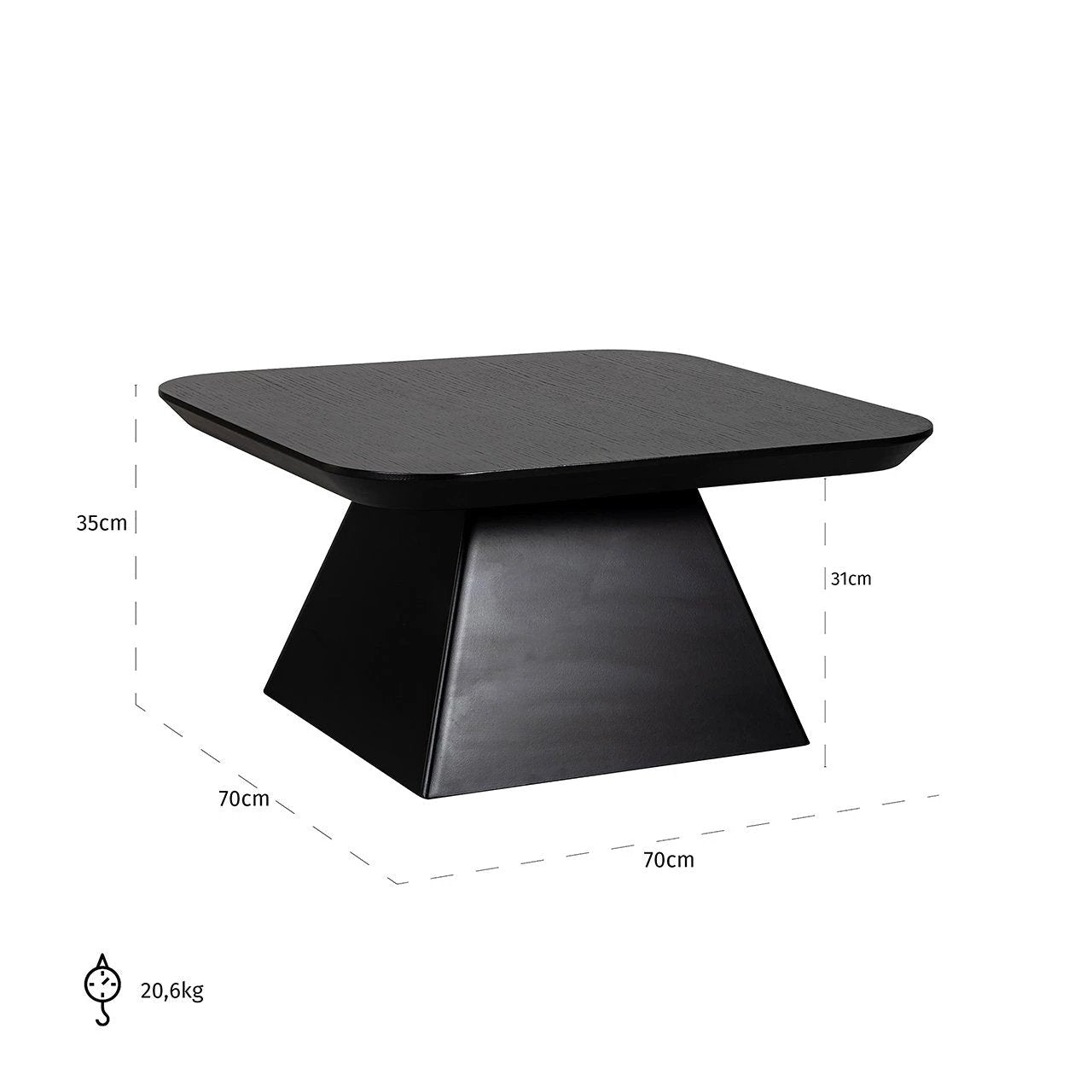 Salontafel Bonvoy black by Richmond Interiors