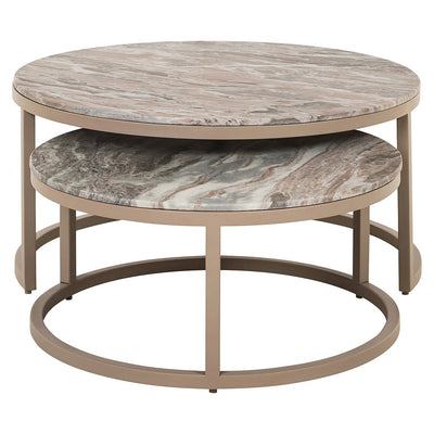 Salontafel Fairfax set van 2 (Stone) by Richmond Interiors