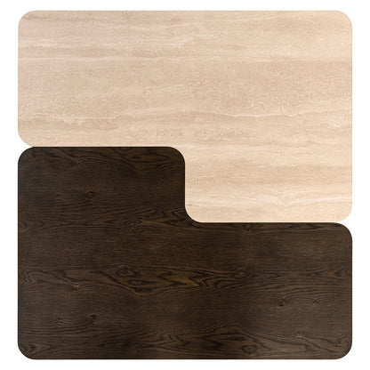 Salontafel Nando set van 2 (Bruin) - depauwwonen