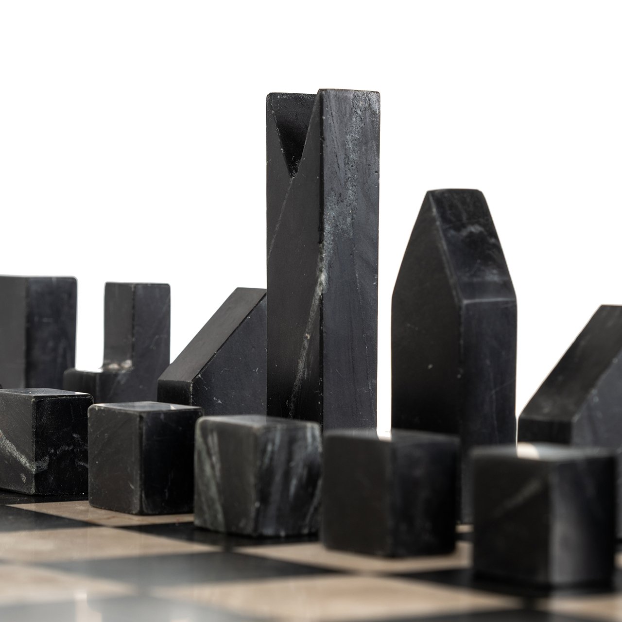 Schaaktafel Davos 1-lade (Zwart) - depauwwonen