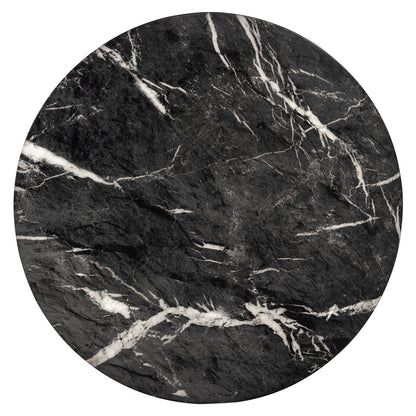 Side table Bosco faux black marble - depauwwonen