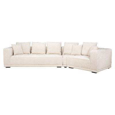 Sofa Lusso 4-zits beige chenille by Richmond Interiors