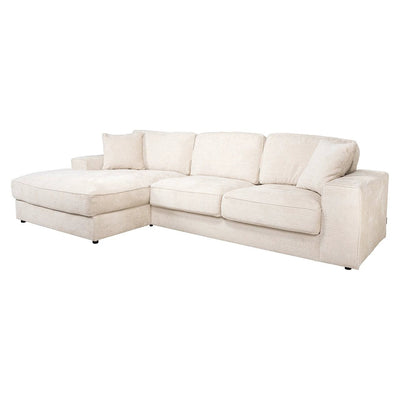 Sofa Santos lounge links + 2,5-zitsbank beige niagara by Richmond Interiors
