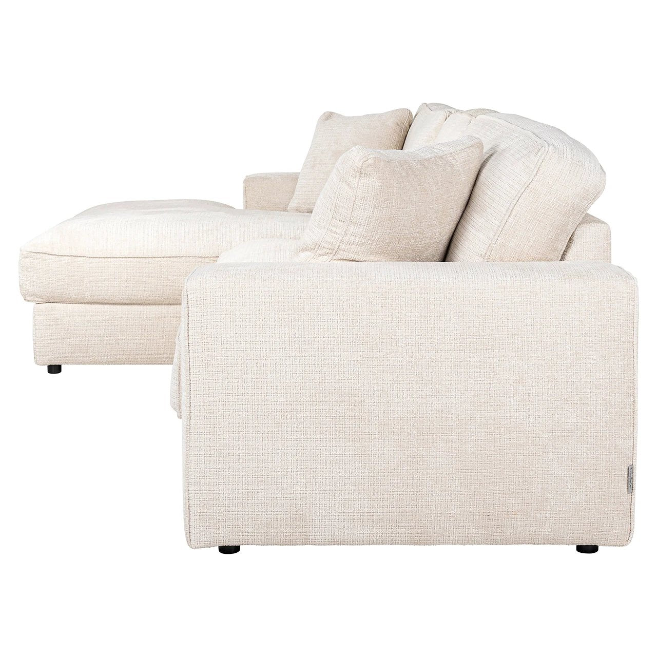 Sofa Santos lounge links + 2,5-zitsbank beige niagara by Richmond Interiors