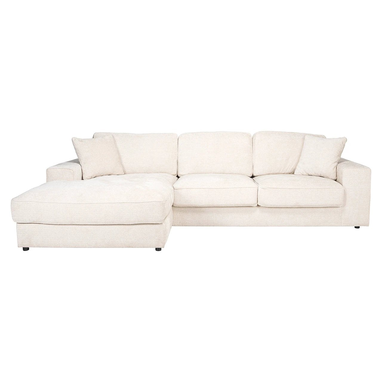 Sofa Santos lounge links + 2,5-zitsbank beige niagara by Richmond Interiors