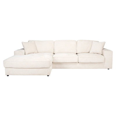 Sofa Santos lounge links + 2,5-zitsbank beige niagara by Richmond Interiors