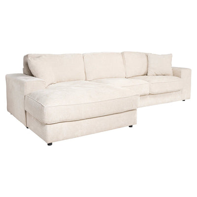 Sofa Santos lounge links + 2,5-zitsbank beige niagara by Richmond Interiors