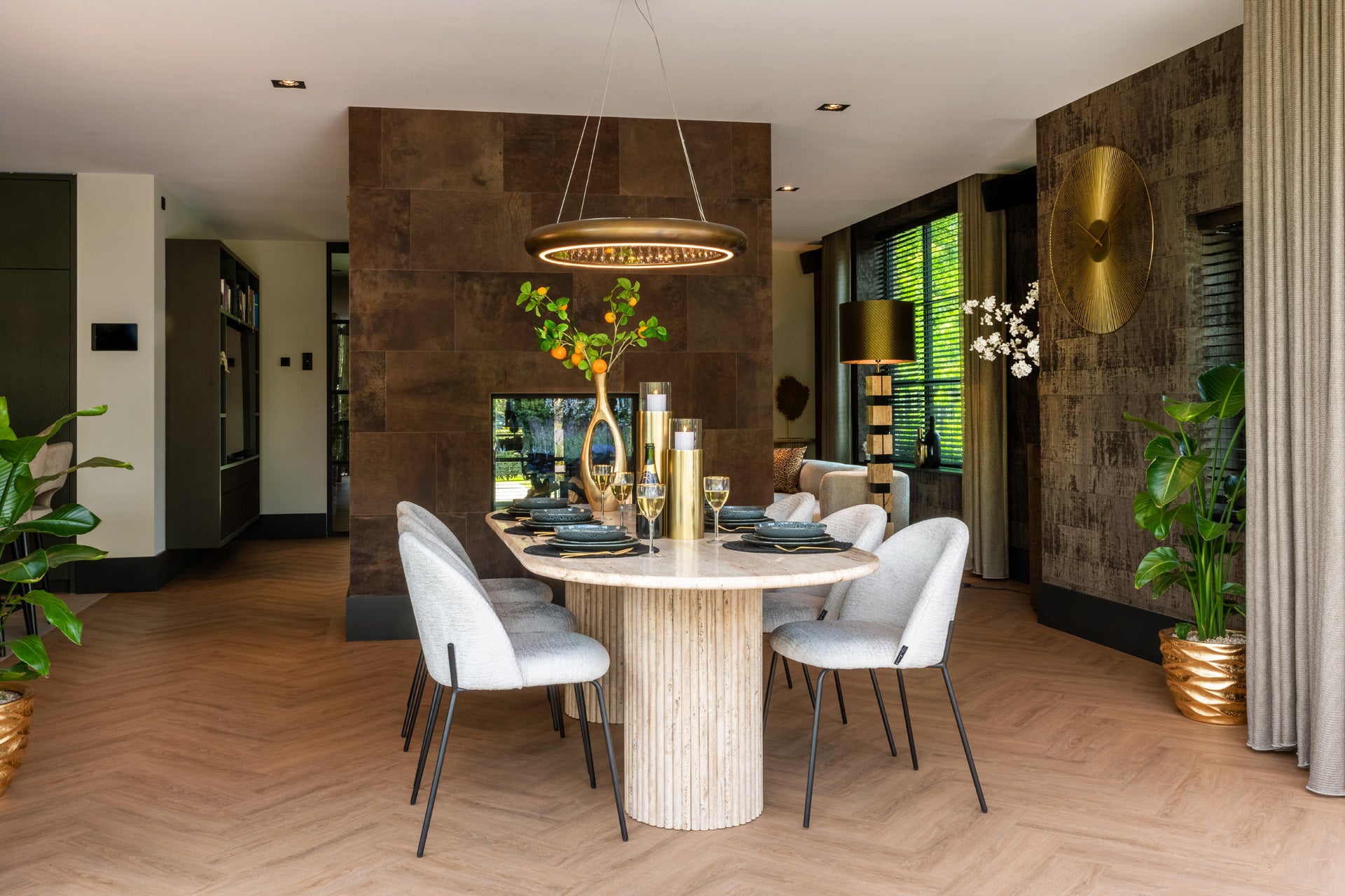 Stoel Alyssa cream fusion - depauwwonen