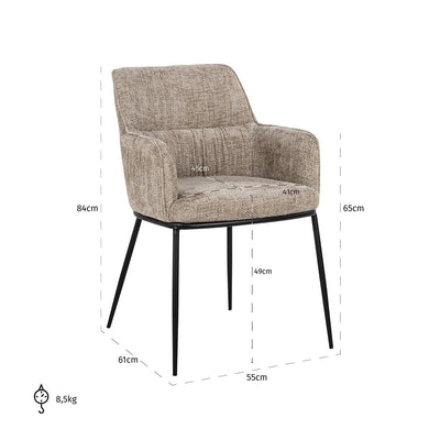 Stoel Bella desert renegade by Richmond Interiors