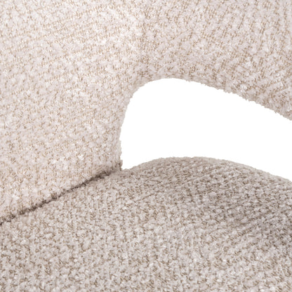 Stoel Belle lovely cream (brandvertragend) - depauwwonen