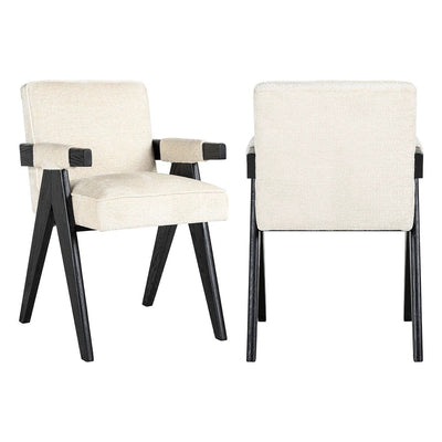 Stoel Cooper white chenille by Richmond Interiors