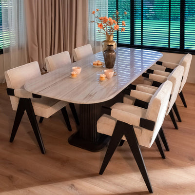 Stoel Cooper white chenille by Richmond Interiors