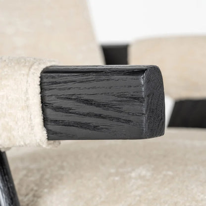 Stoel Cooper white chenille - depauwwonen