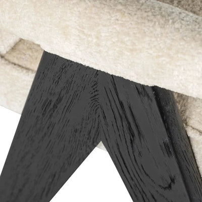 Stoel Cooper white chenille by Richmond Interiors