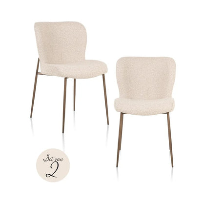 Stoel Odarby biscotti (set van 2) - depauwwonen