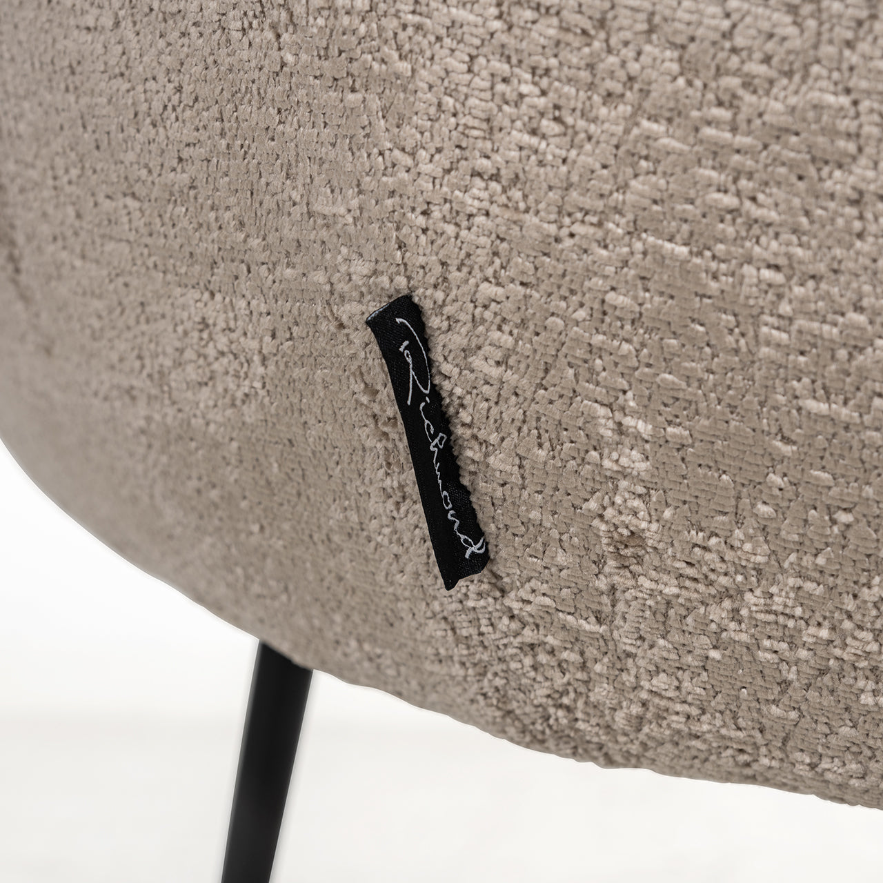 Stoel Ruby taupe chenille - depauwwonen